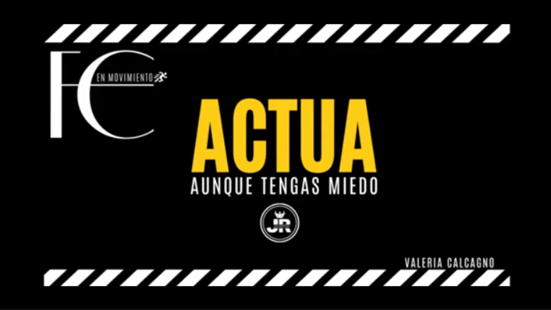 Fe aunque tengas miedo - Vale Calcagno